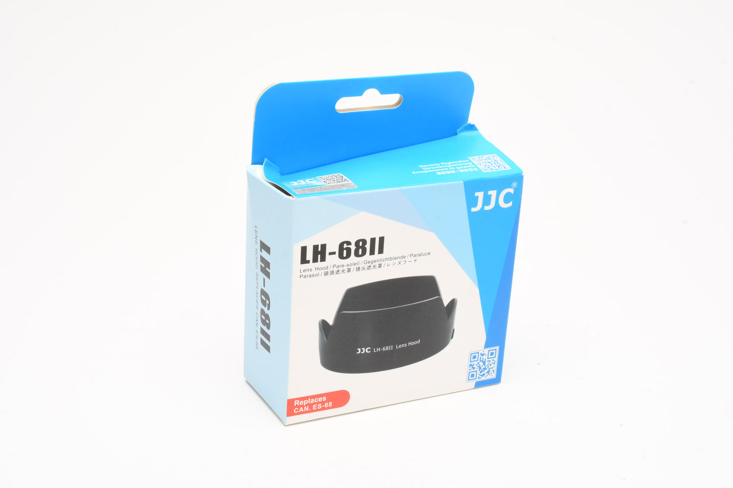 JJC LH-68II Bayonet Mount Petal Lens Hood Canon EF 50mm f1.8 STM ES68 New
