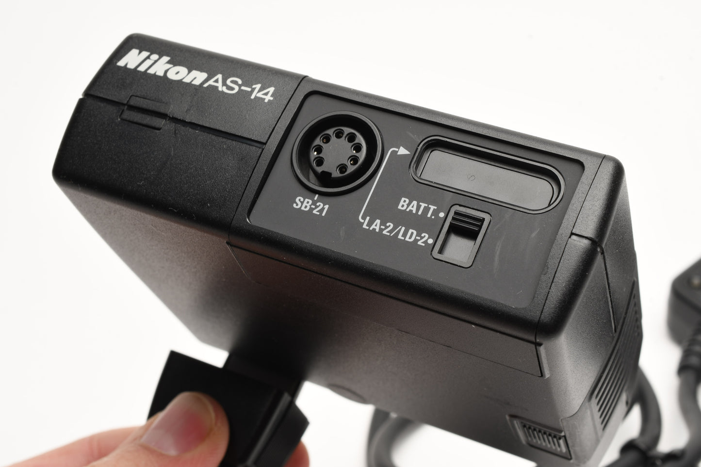 Nikon SB-21 Macro Speedlight Flash w/AS-14, Tested, Very clean, Great!