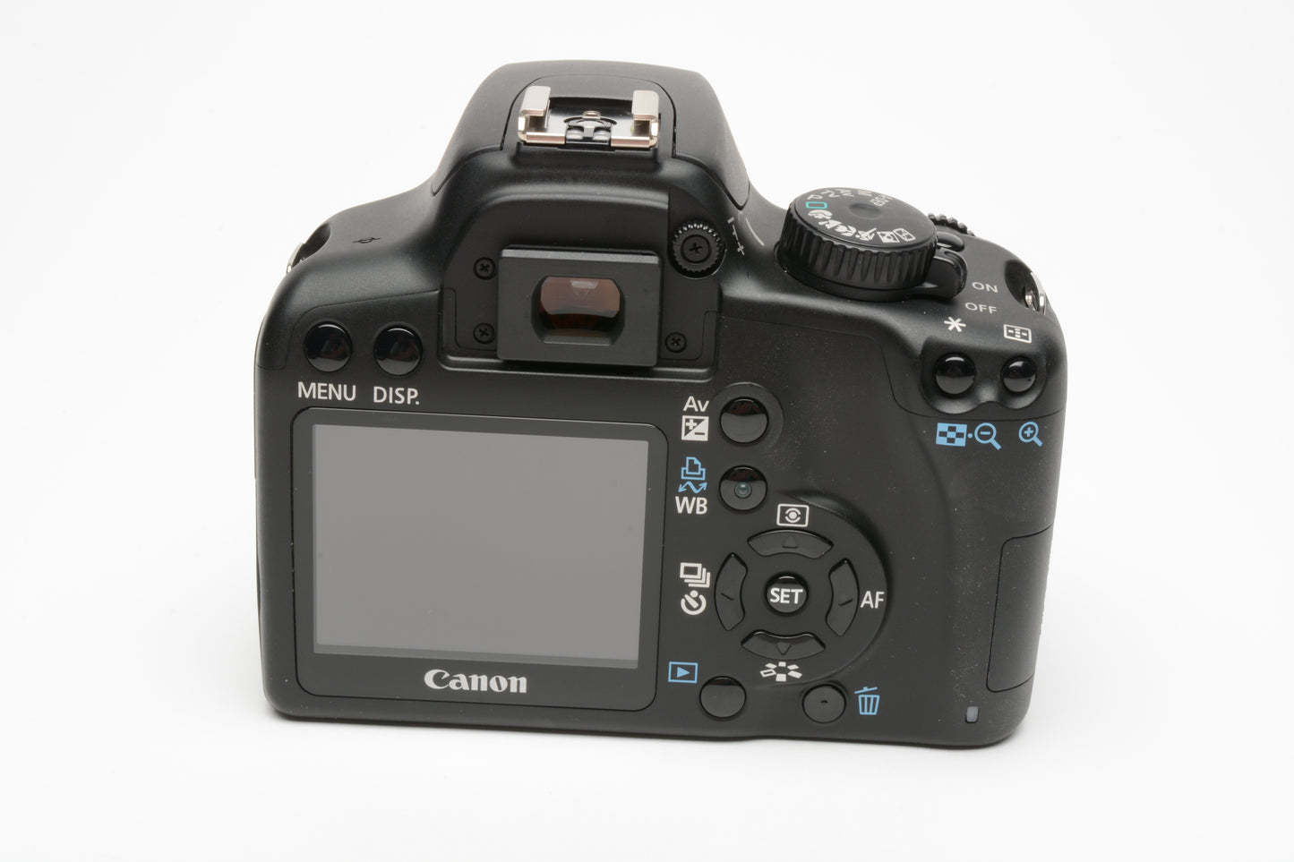 Canon EOS Rebel XS DSLR Body Only w/batt+charger Only 441 Acts!