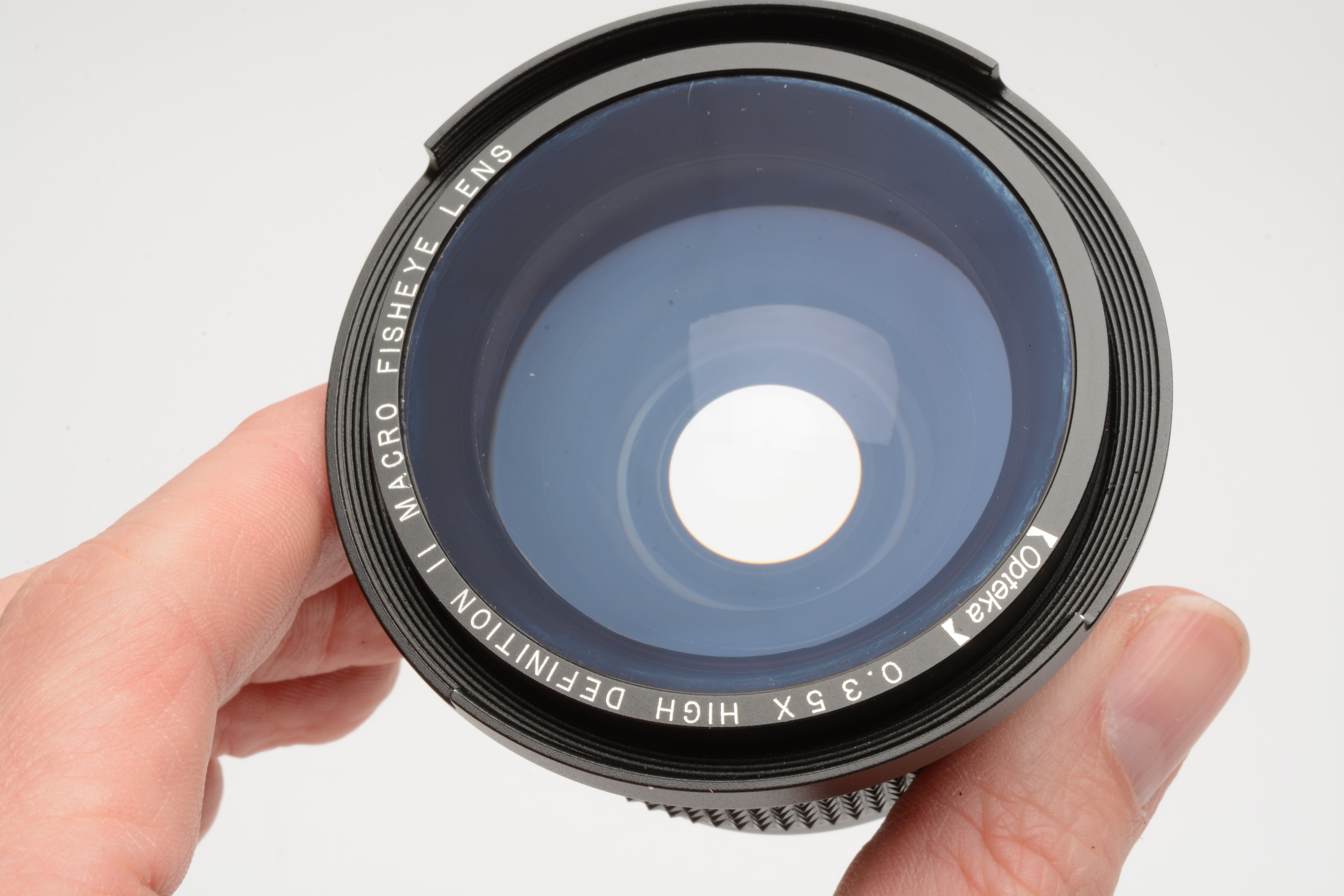 Opteka .35x High Definition II Super Wide Angle Panoramic Macro Fisheye Len Opteka .35x Wide Angle Fisheye Lens for Can