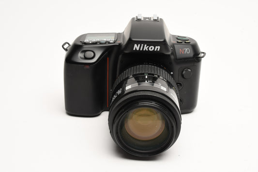 Nikon N70 w/AF 35-105mm f3.5-4.5 Zoom, Tested, Good!  *Read