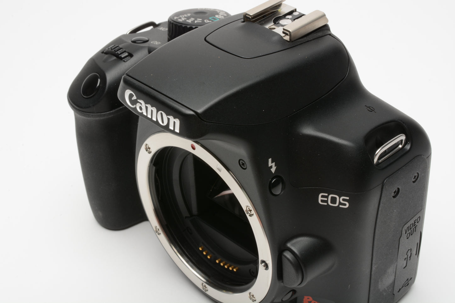 Canon EOS Rebel XS DSLR Body Only w/batt+charger Only 441 Acts!