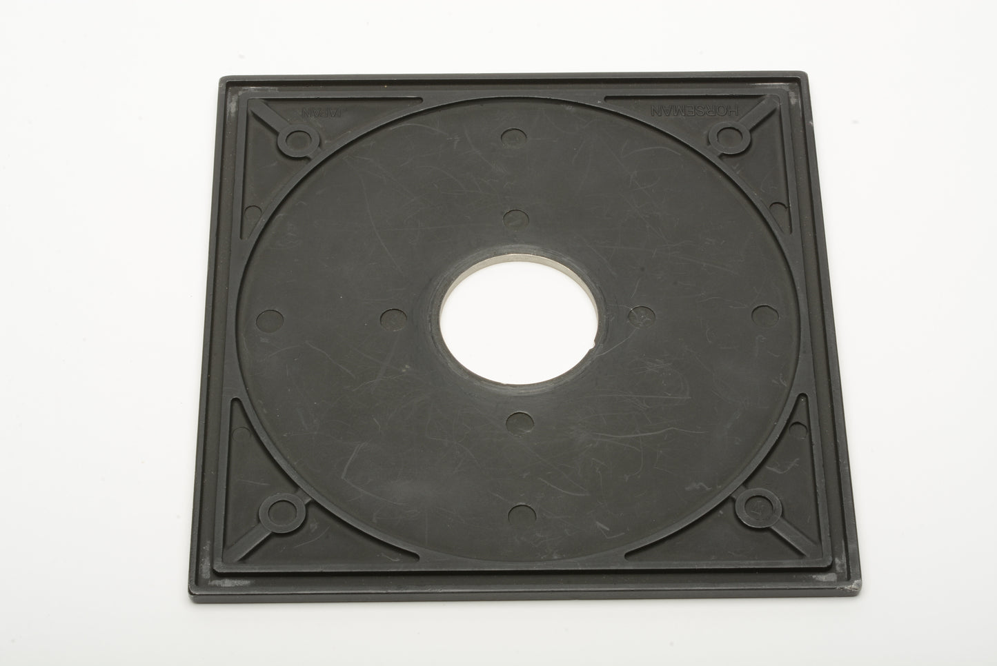 Horseman Metal Lens Board 5.5" square w/Copal 0 Opening for 4x5 cameras