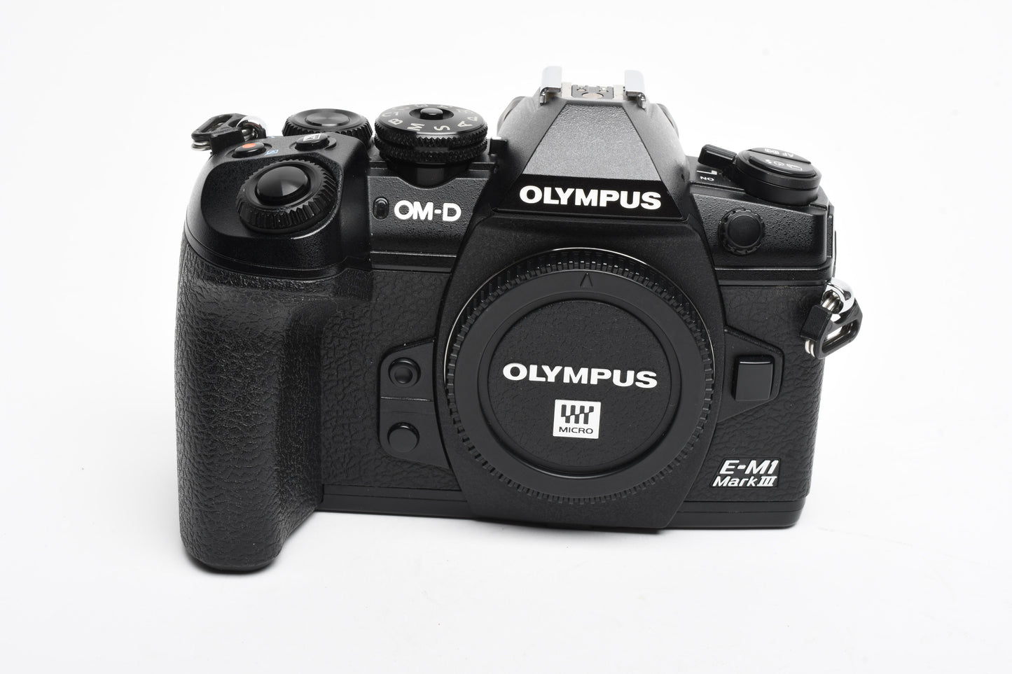 Olympus OM-D E-M1 Mark III Mirrorless Body, 45,911 Acts, 2X Batts, Nice!