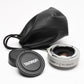 Tamron SP AF 1.4x Teleconverter 140F-FNs for Nikon F mount Pouch, Caps