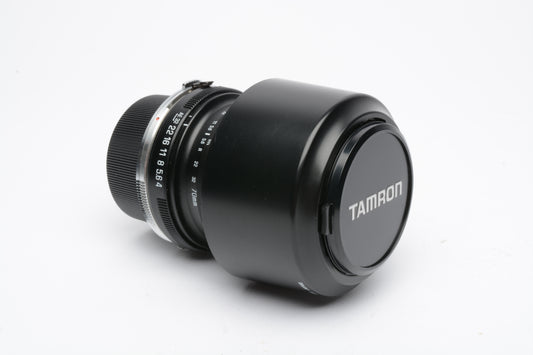 Tamron Adaptall MF 70-210mm f4-5.6 w/Hood, caps, +choice of mount