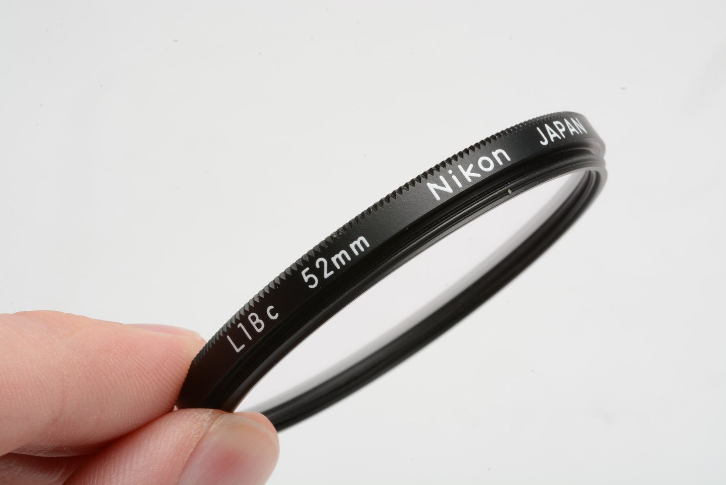 Nikon L1Bc 52mm Skylight filter in jewel case, Clean