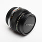 Olympus Zuiko 50mm f1.4 MF OM Mount Prime lens,+Caps, sharp!