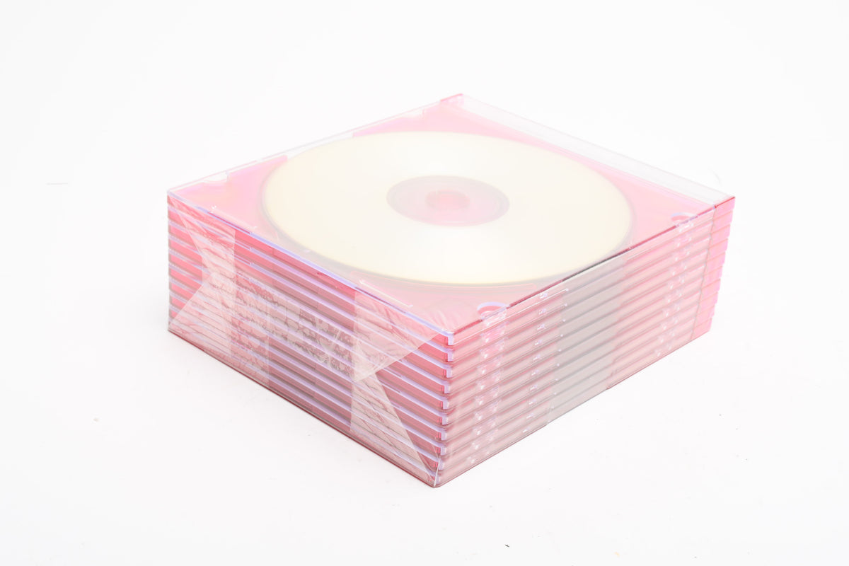 10X TDK CD-R80 700MB 80min Recordable CDs Individually wrapped
