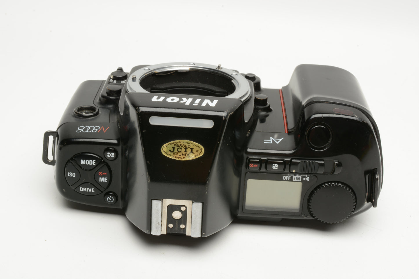 Nikon N8008 35mm SLR Body, cap, tested, good!