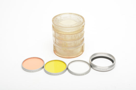 Set of 3X Kodak filters + Adapter ring in jewel cases