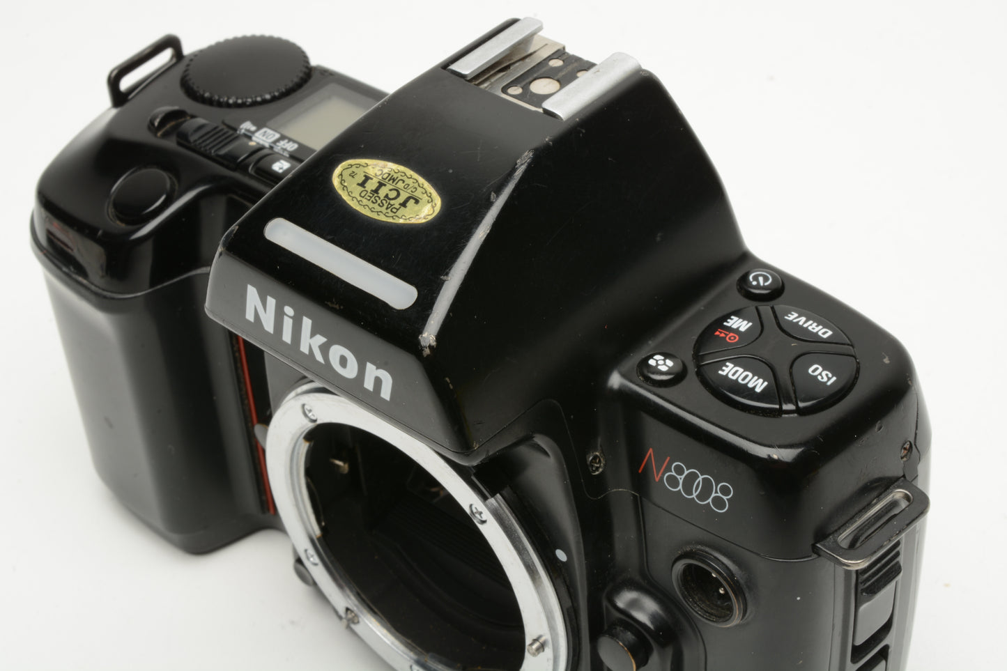 Nikon N8008 35mm SLR Body, cap, tested, good!