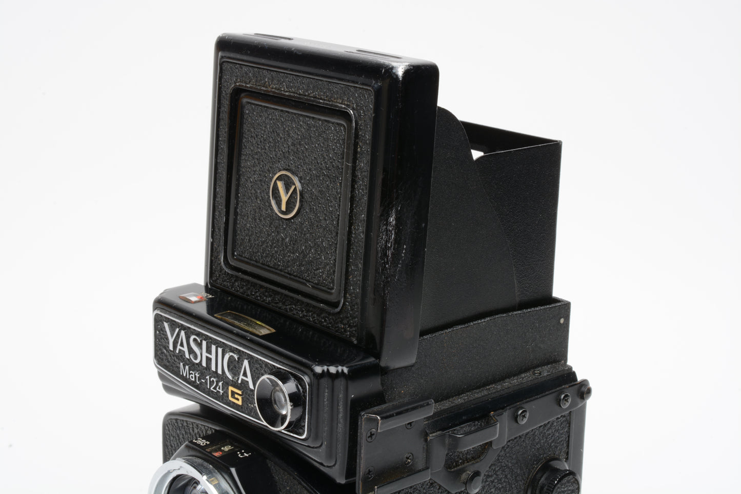 Yashica Mat 124G 120 TLR camera w/80mm f3.5 lens, tested, works great, nice!