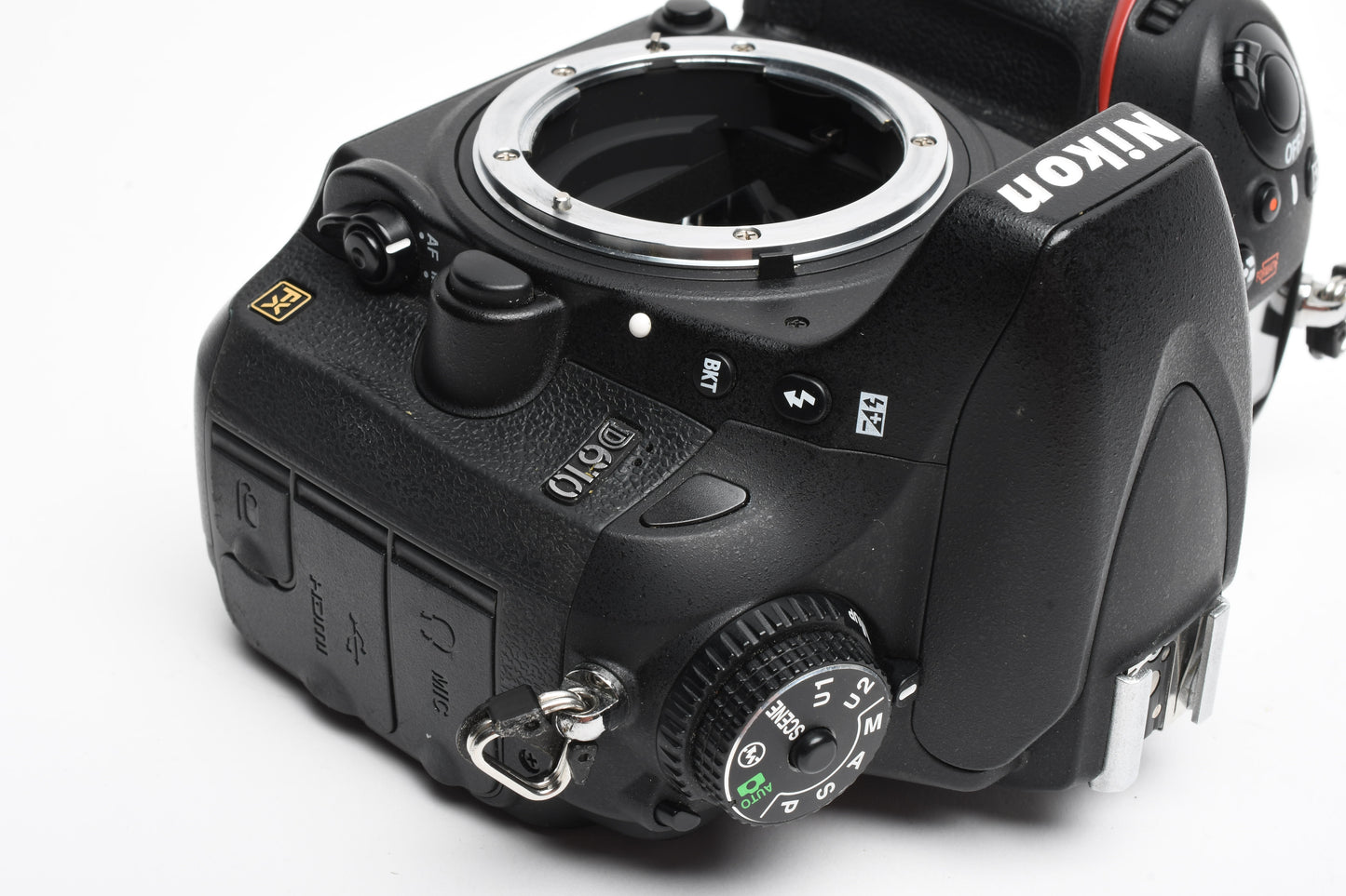Nikon D610 DSLR Body w/battery, charger, strap, 62K Acts, Nice!