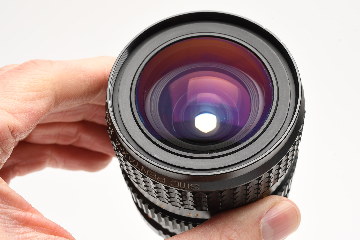 Pentax-A SMC 24-50mm f4 PK Mount zoom lens, caps, Great