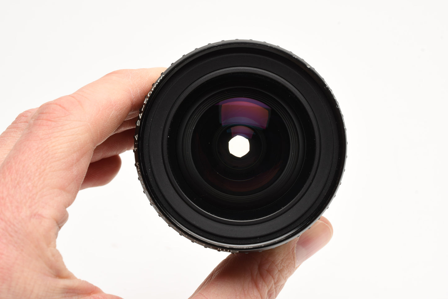 Pentax-A SMC 24-50mm f4 PK Mount zoom lens, caps, Great