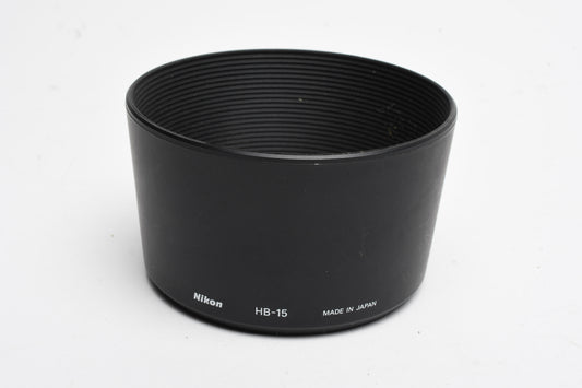 Nikon HB-15 Lens Hood for AF 70-300mm f4-5.6D lens, Genuine