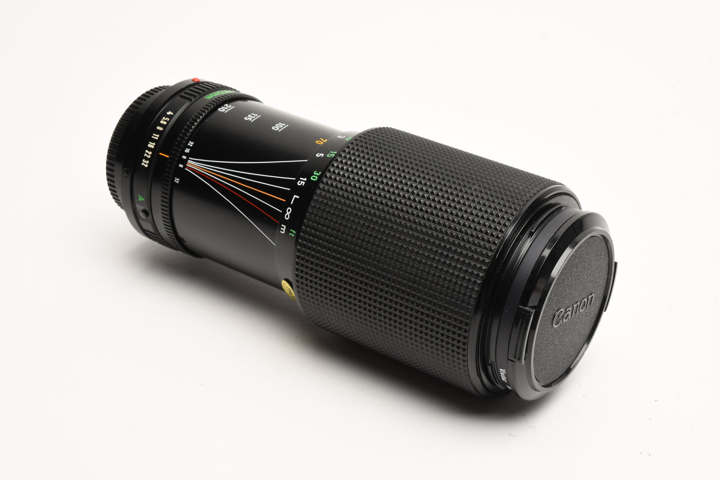 Canon FD 70-210mm f4 zoom lens, caps, UV, smooth, Nice!!