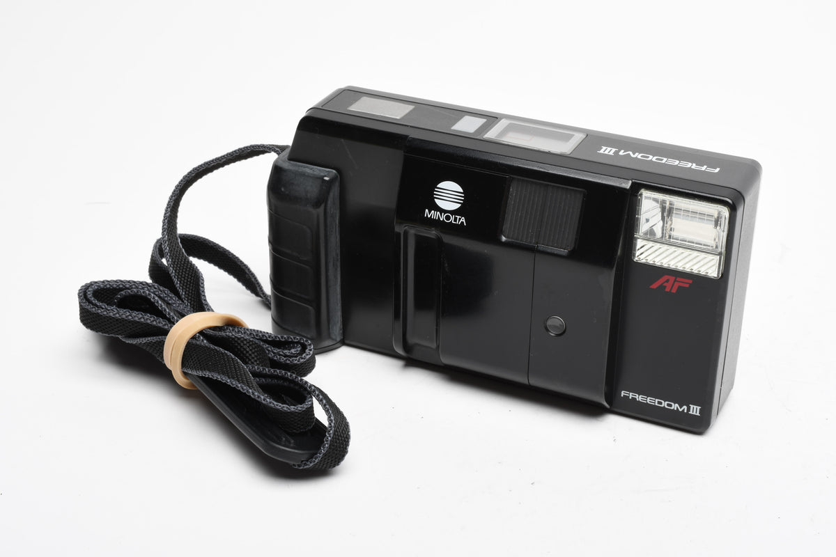 Minolta Freedom III 35mm Point&Shoot camera w/35mm f2.8 prime lens, Great!