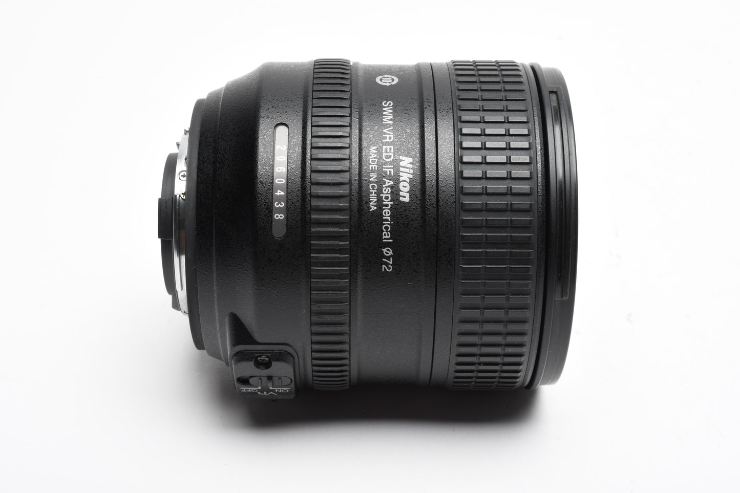 Nikon Nikkor AFS 24-85mm f3.5-4.5G ED VR zoom lens, Caps, Hood, Good
