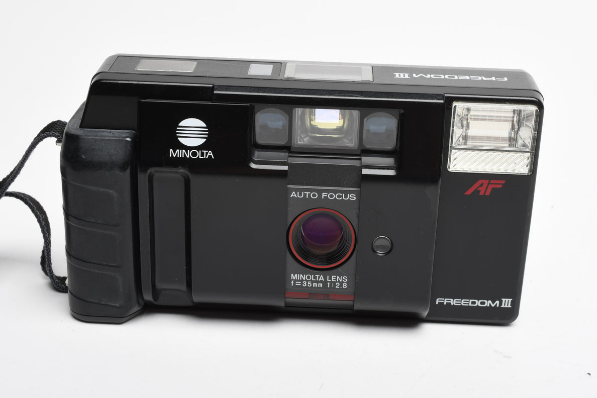 Minolta Freedom III 35mm Point&Shoot camera w/35mm f2.8 prime lens, Great!