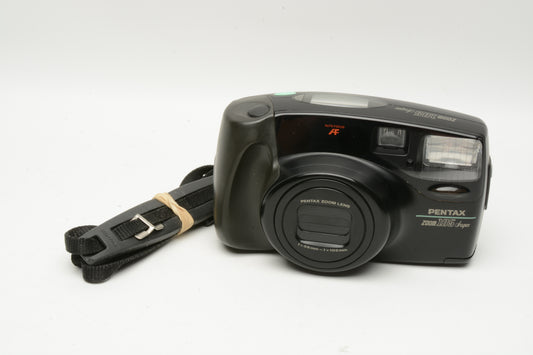 Pentax Zoom 105 Super QD 35mm Point&Shoot w/38-105mm zoom, Tested