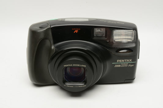 Pentax Zoom 105 Super QD 35mm Point&Shoot w/38-105mm zoom, Tested