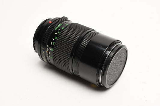 Canon FD 135mm f3.5 Portrait lens, caps, UV Very clean & sharp!