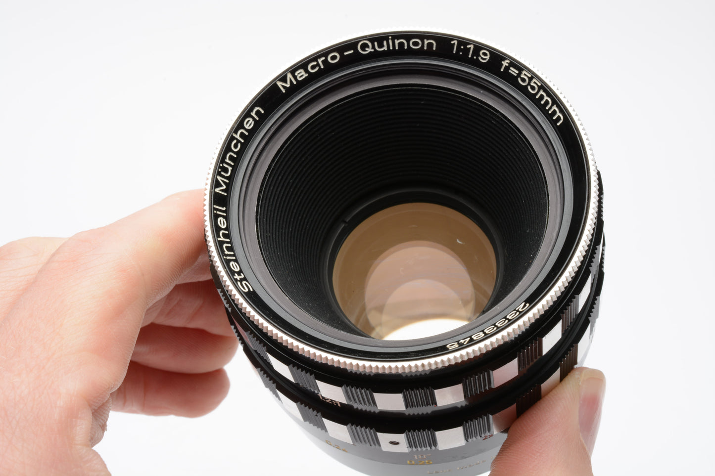 Steinheil Munchen Xenon 55mm f1.9 Macro Quinon for Exakta mount +case Nice!!