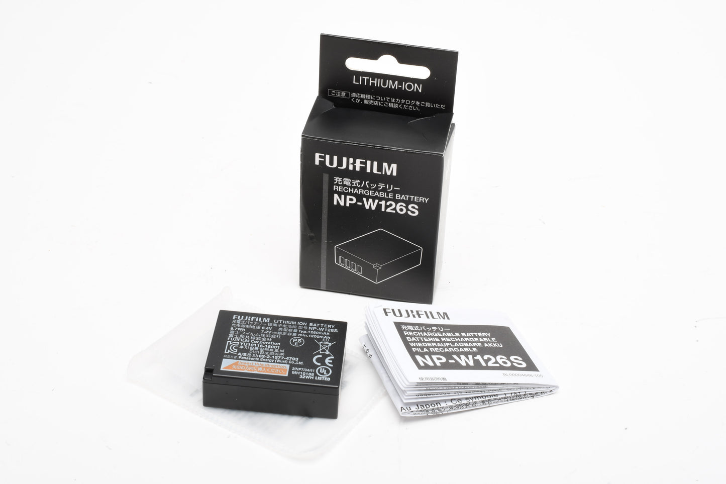Fujifilm NP-W126S Battery, Genuine, Barely Used, Boxed