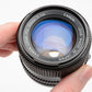 Canon 50mm f1.4 N FD mount lens, very clean and sharp, caps + Canon UV