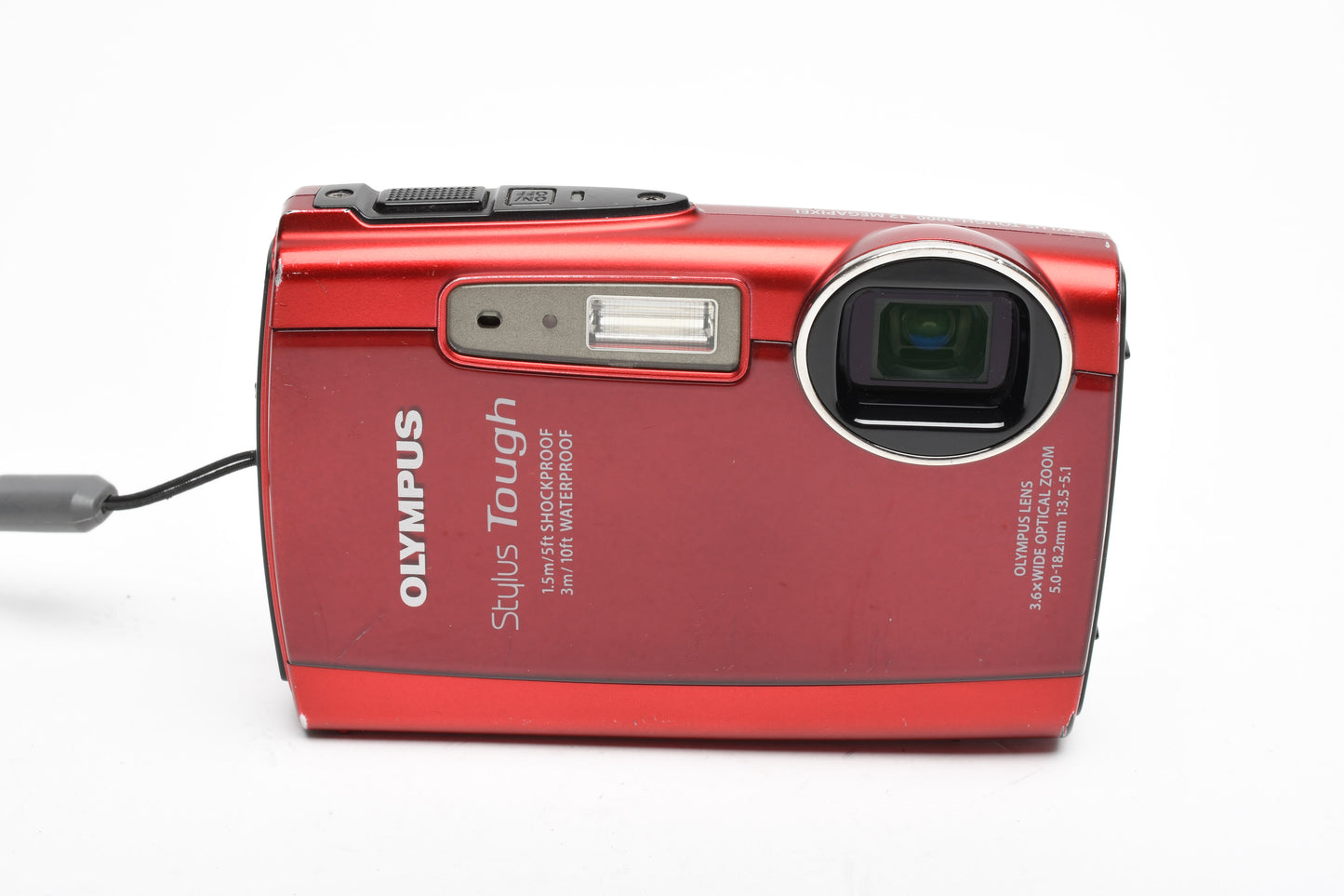 Olympus Tough 3000 12MP digital Point&Shoot camera (Red), Tested