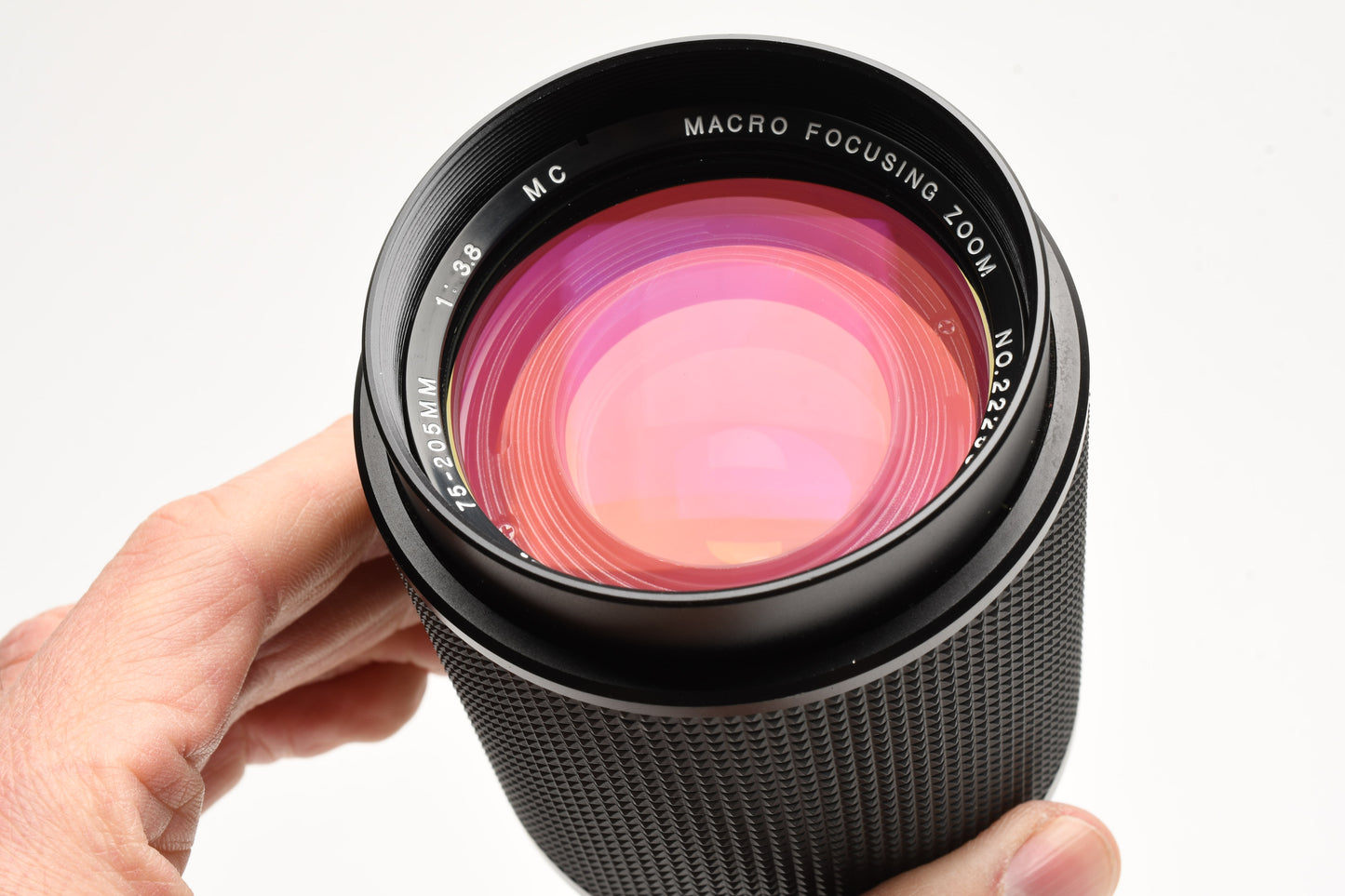 Vivitar 75-205mm f3.8 zoom lens, caps, UV, smooth, Canon FD Nice!!