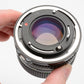 Canon 50mm f1.4 N FD mount lens, very clean and sharp, caps + Canon UV