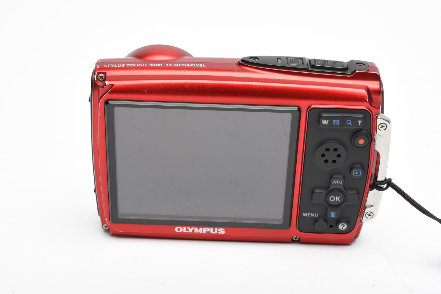 Olympus Tough 3000 12MP digital Point&Shoot camera (Red), Tested