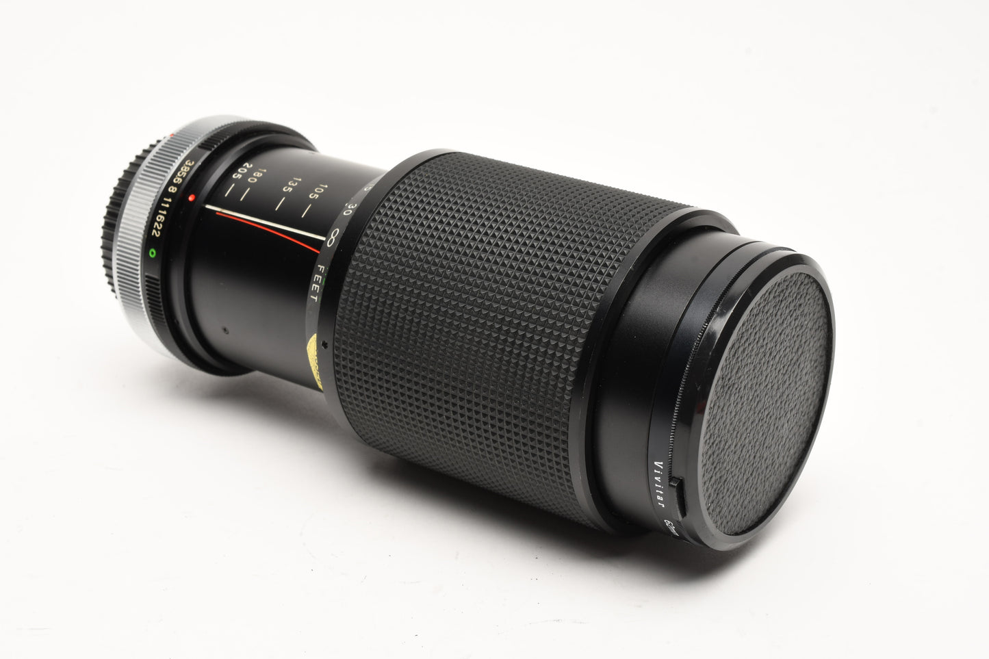 Vivitar 75-205mm f3.8 zoom lens, caps, UV, smooth, Canon FD Nice!!
