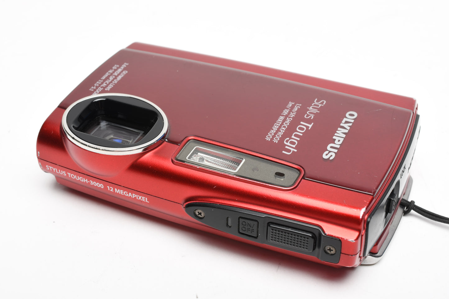 Olympus Tough 3000 12MP digital Point&Shoot camera (Red), Tested