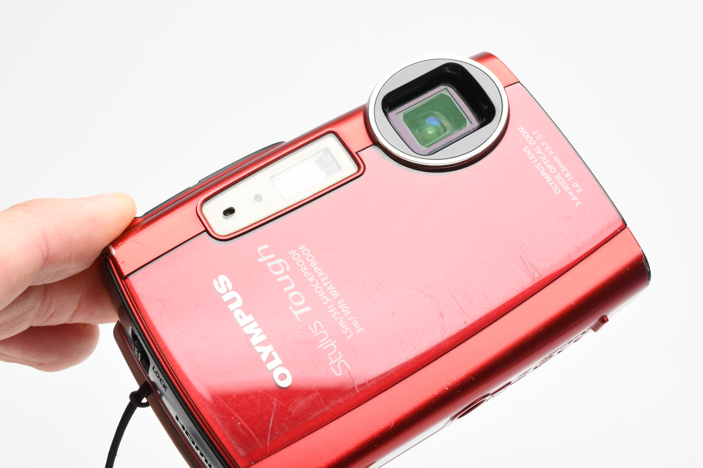 Olympus Tough 3000 12MP digital Point&Shoot camera (Red), Tested