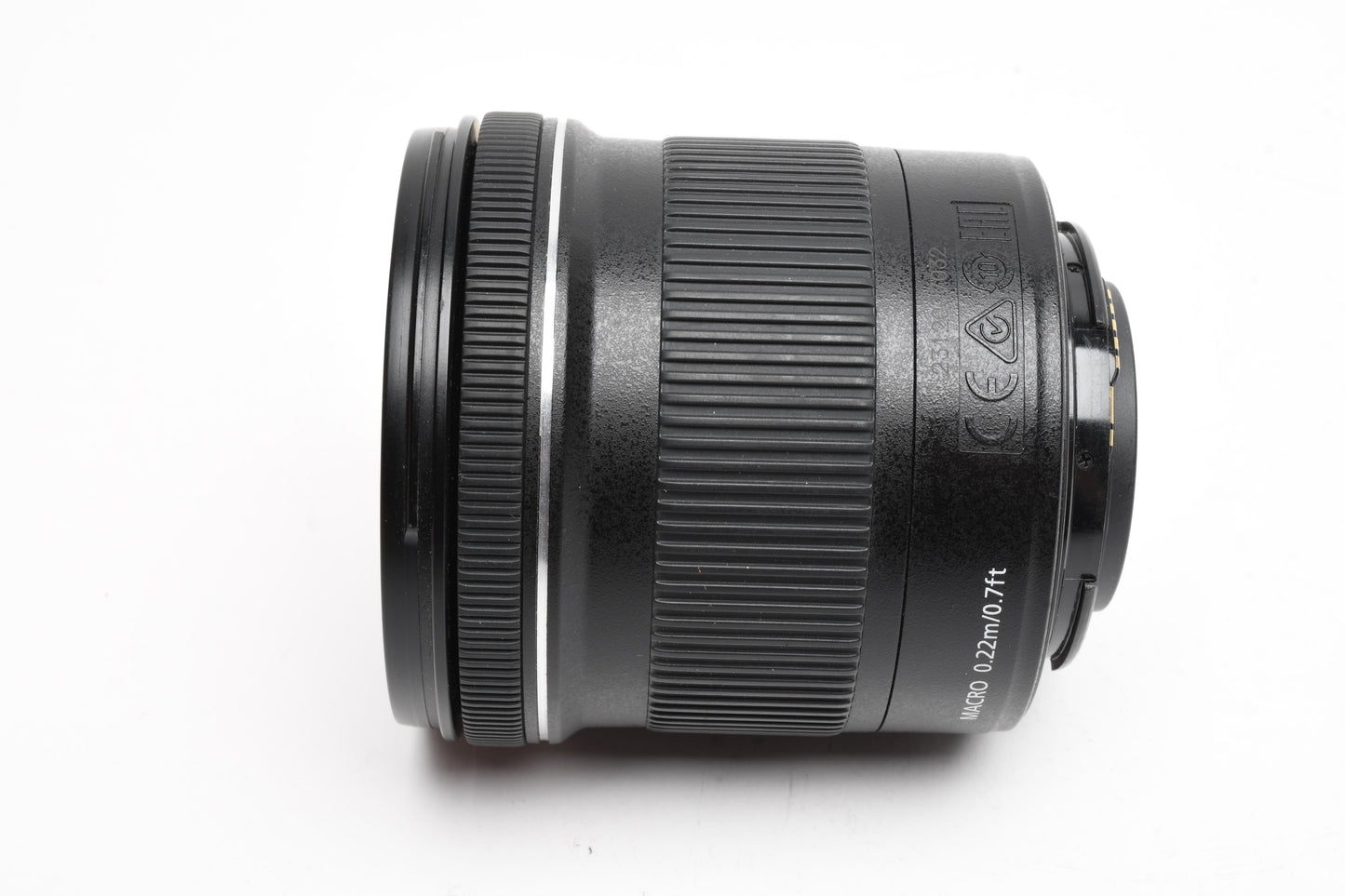 Canon EFS 10-18mm f4.5-5.6 IS STM Zoom Lens, w/Caps+UV+Hood, Mint-