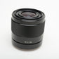 Sony FE 28mm f2 SEL28F20 wide angle lens, caps+hood, clean & sharp