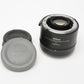 Nikon AF-S Teleconverter TC-20EIII 2x w/Caps, Mint-