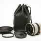 Canon Zoom Lens CL 5-15mm f1.6-2.6 VL 3X AF macro, caps, hood, pouch