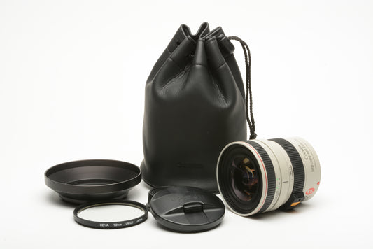 Canon Zoom Lens CL 5-15mm f1.6-2.6 VL 3X AF macro, caps, hood, pouch