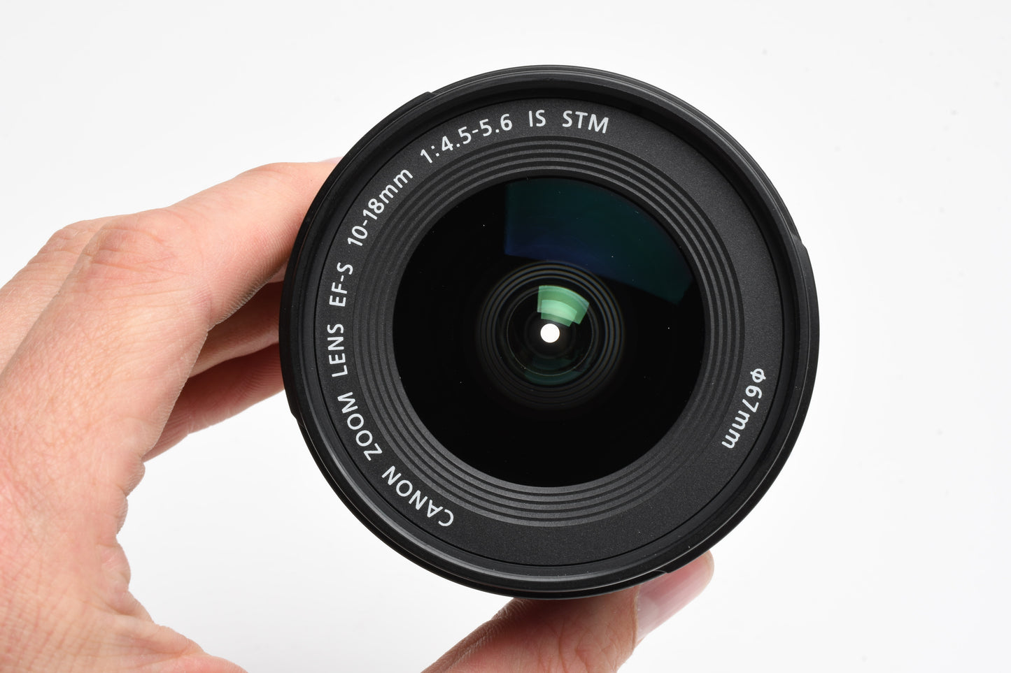 Canon EFS 10-18mm f4.5-5.6 IS STM Zoom Lens, w/Caps+UV+Hood, Mint-