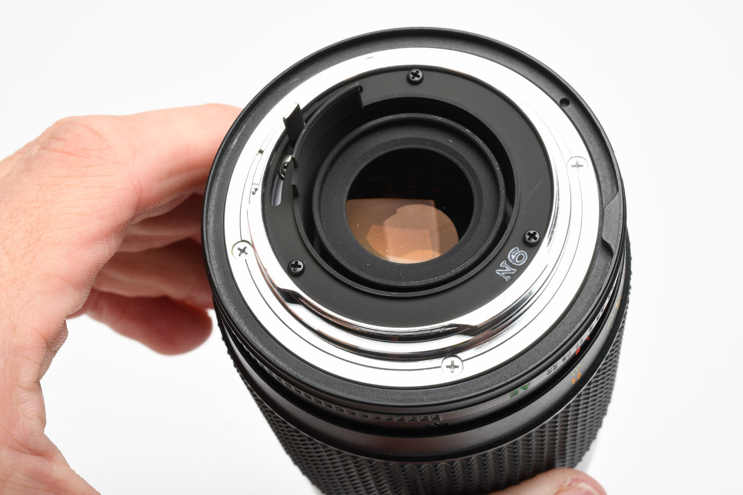 Konica Hexanon AR 35-70mm f3.5 Zoom Lens, Case, Hood, Sky, Great!