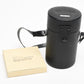 Konica Hexanon AR 35-70mm f3.5 Zoom Lens, Case, Hood, Sky, Great!