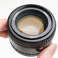 Nikon AF Nikkor 50mm f1.4D prime lens, very clean, nice prime lens w/caps