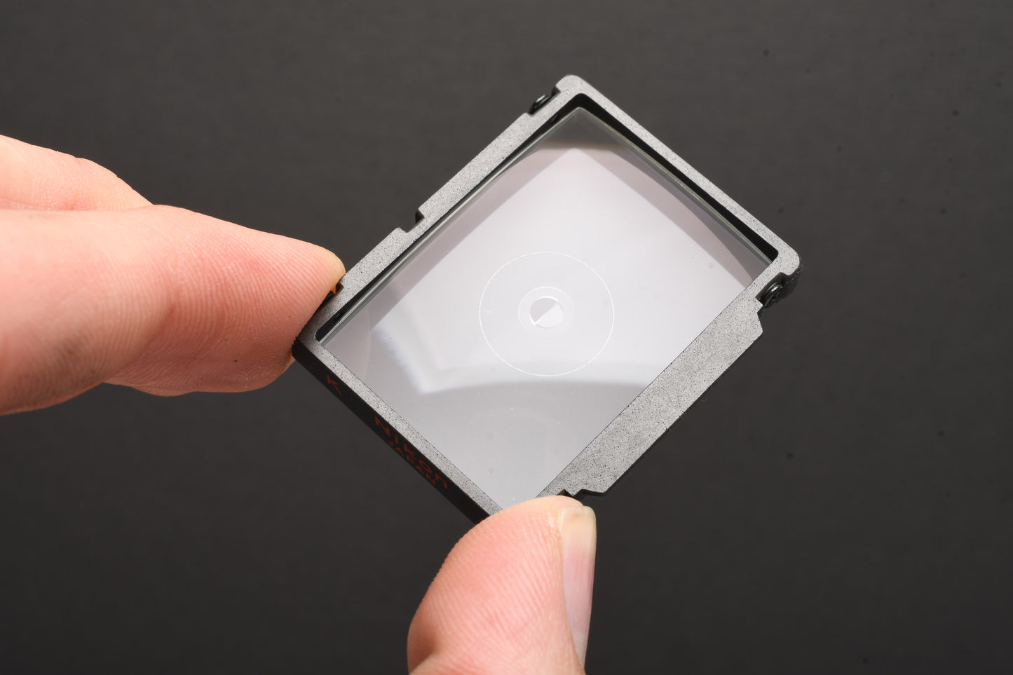 Nikon F3 Split Image Focusing Screen Type K Red Dot in box/Case for F3 Series