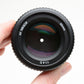 Nikon AF Nikkor 50mm f1.4D prime lens, very clean, nice prime lens w/caps