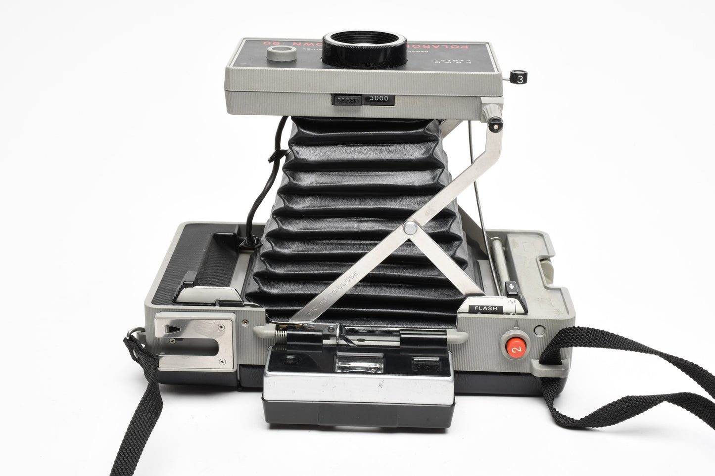 Polaroid Countdown 90 Instant camera w/Flash, Vintage, nice & clean, works